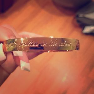 It's Written In The Stars Idiom Bangle